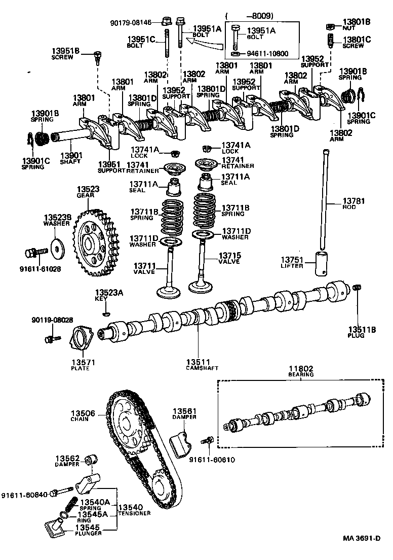  STOUT |  CAMSHAFT VALVE