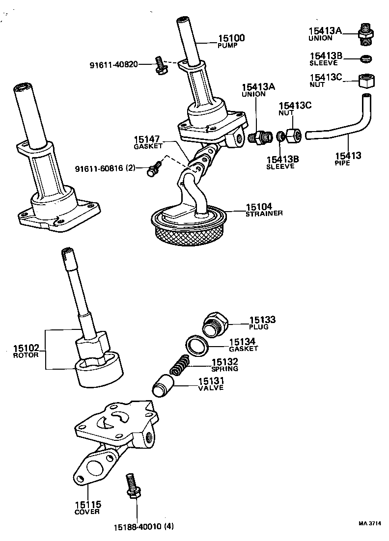  STOUT |  ENGINE OIL PUMP