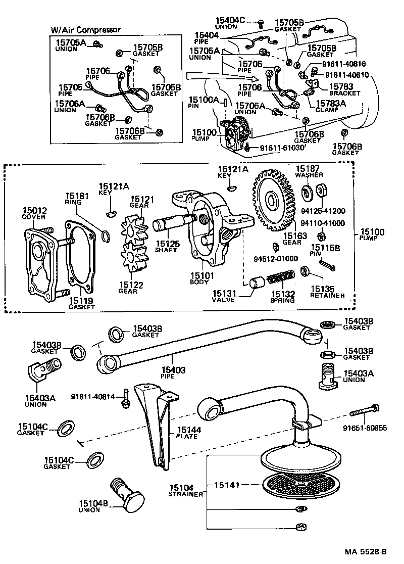  HEAVY DUTY TRUCK |  ENGINE OIL PUMP