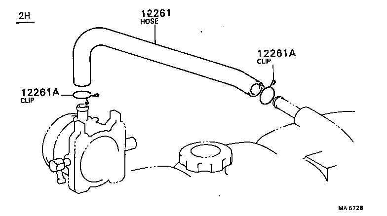  COASTER |  VENTILATION HOSE