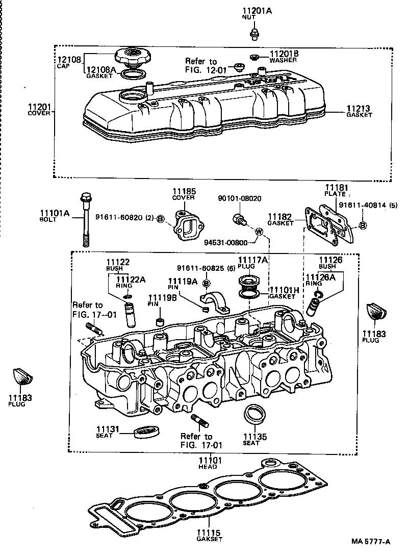  COASTER |  CYLINDER HEAD