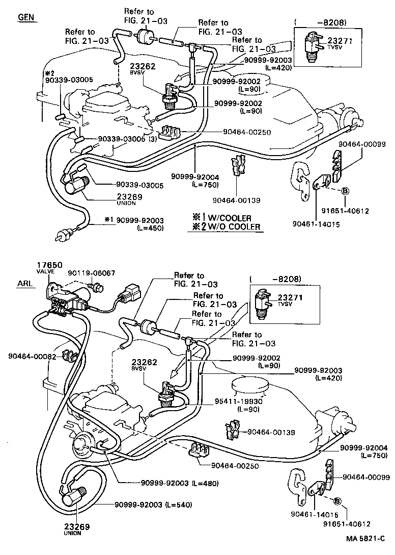  COASTER |  VACUUM PIPING