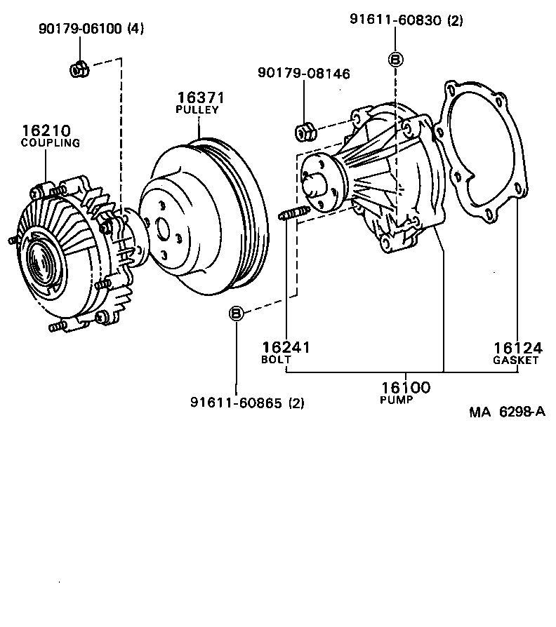  LITEACE |  WATER PUMP