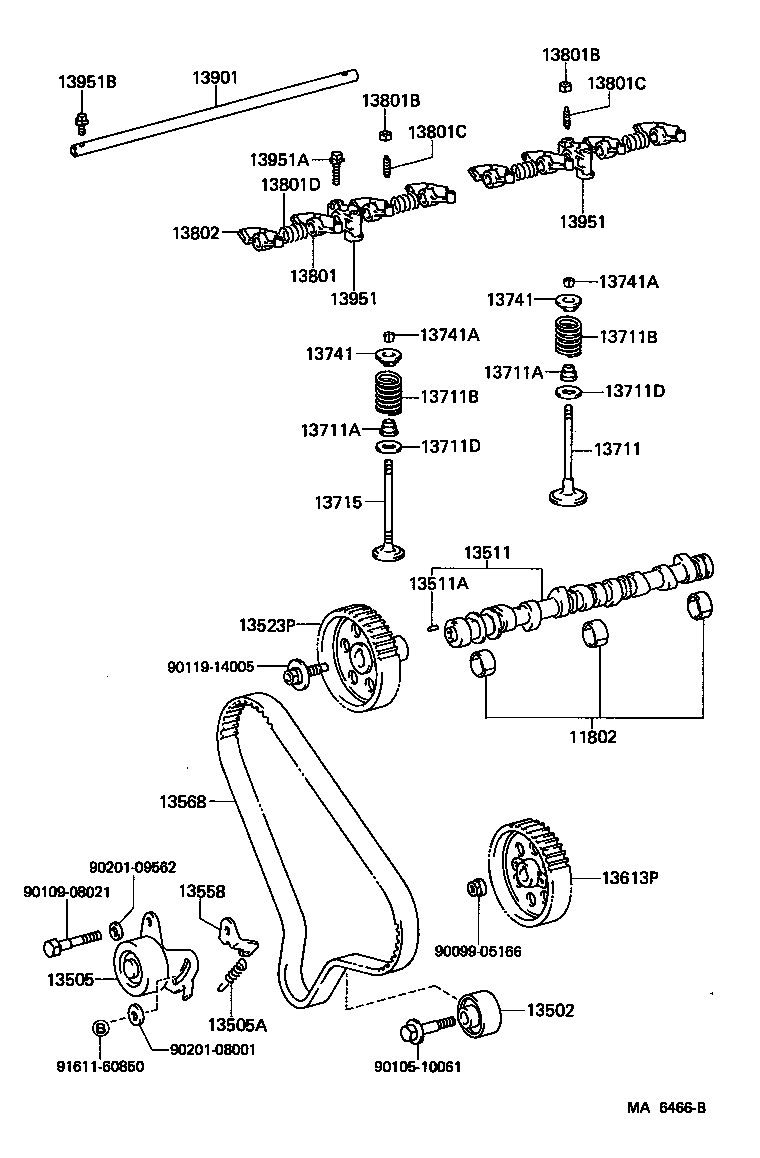  HIACE VAN COMUTER |  CAMSHAFT VALVE