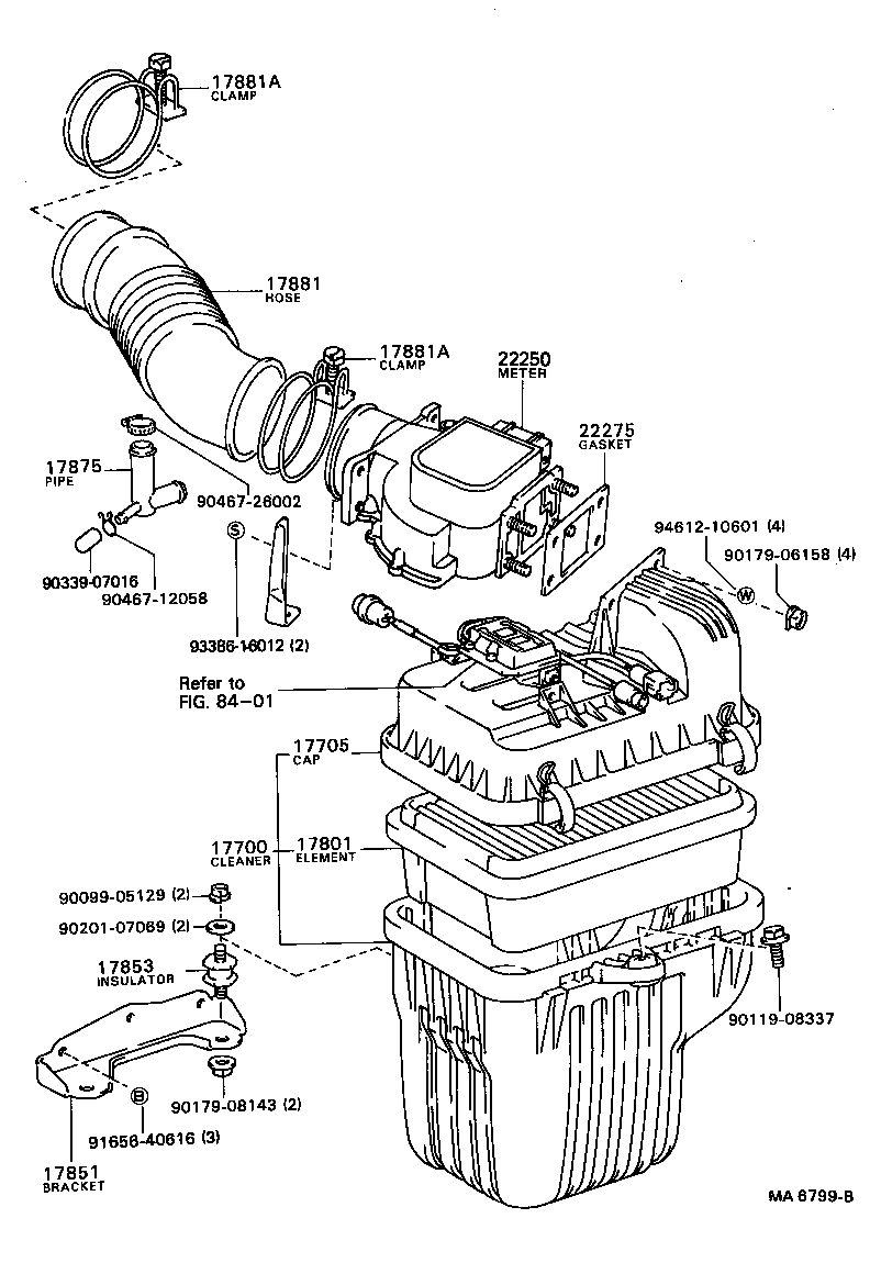  MODEL F |  AIR CLEANER