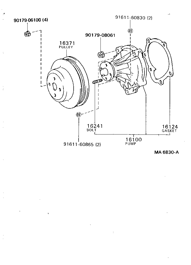  DYNA 200 |  WATER PUMP