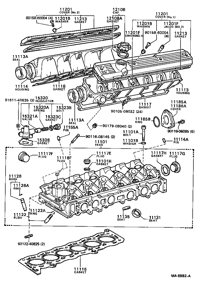  CRESSIDA |  CYLINDER HEAD