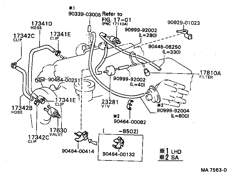  CRESSIDA |  VACUUM PIPING