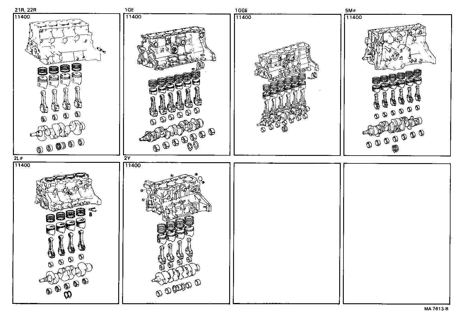  CRESSIDA |  SHORT BLOCK ASSEMBLY