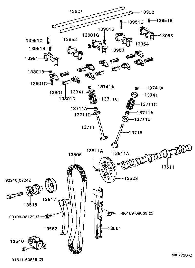  CRESSIDA |  CAMSHAFT VALVE