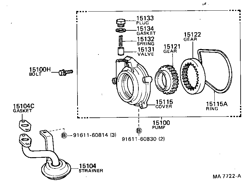  CRESSIDA |  ENGINE OIL PUMP