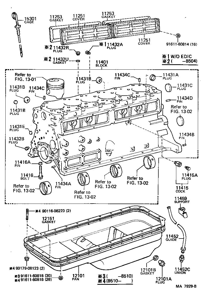  LAND CRUISER 70 |  CYLINDER BLOCK