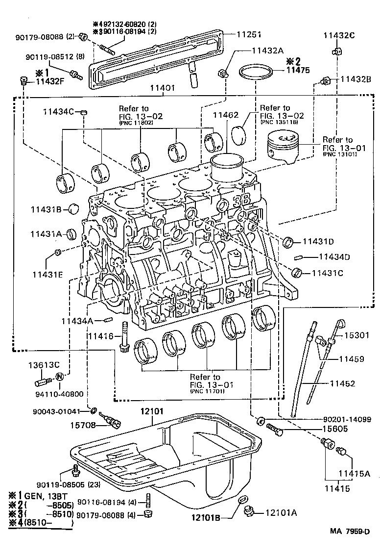  LAND CRUISER 70 |  CYLINDER BLOCK