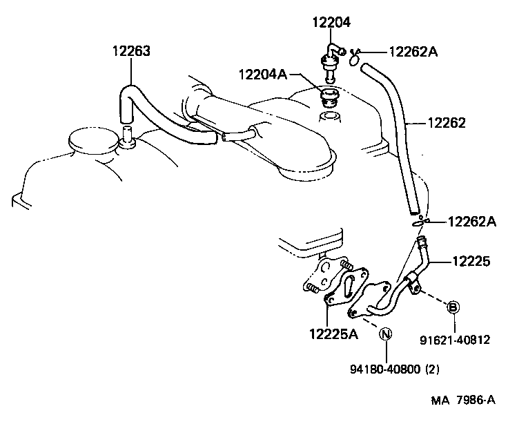  LAND CRUISER 70 |  VENTILATION HOSE