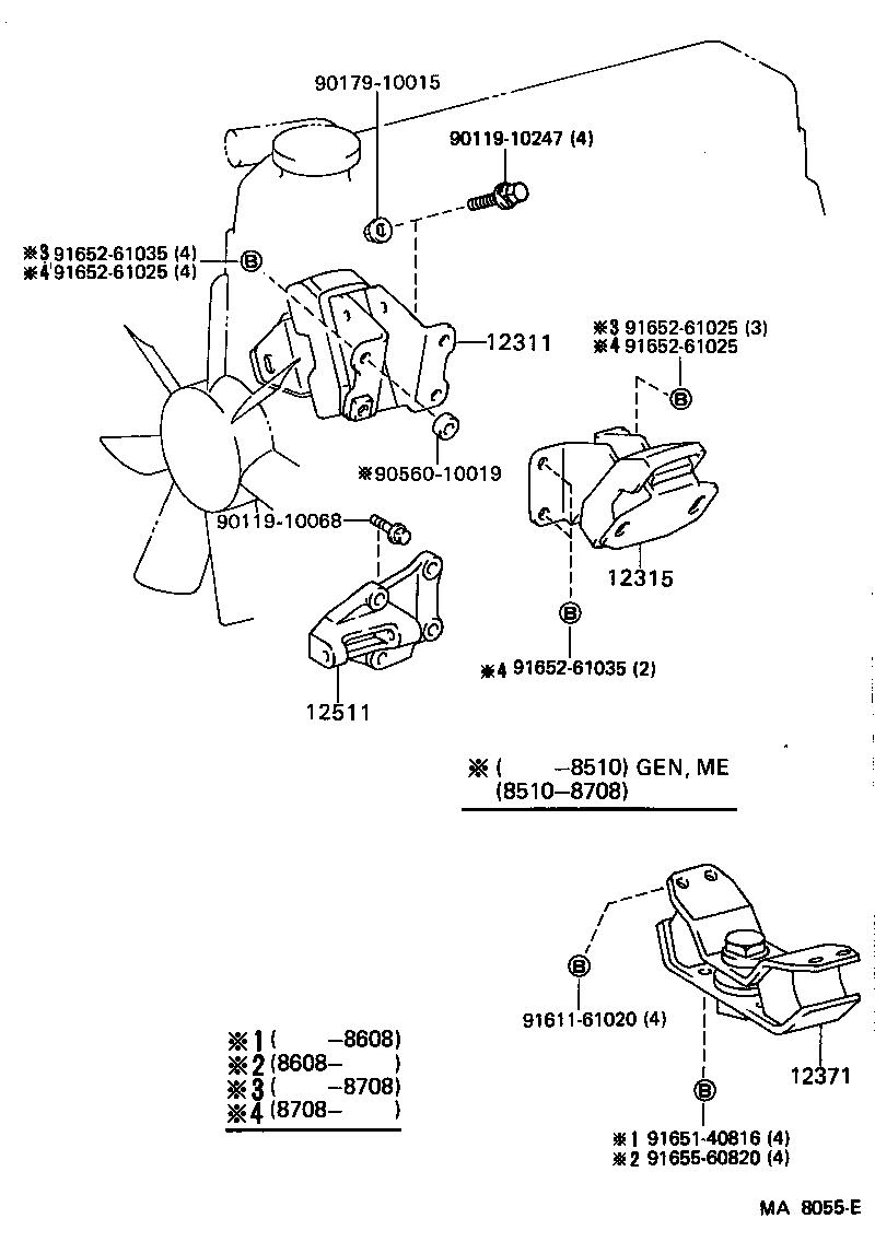  LAND CRUISER 70 |  MOUNTING