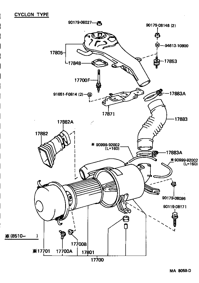  LAND CRUISER 70 |  AIR CLEANER