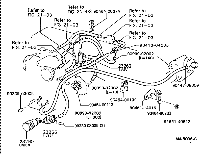  CRESSIDA |  VACUUM PIPING