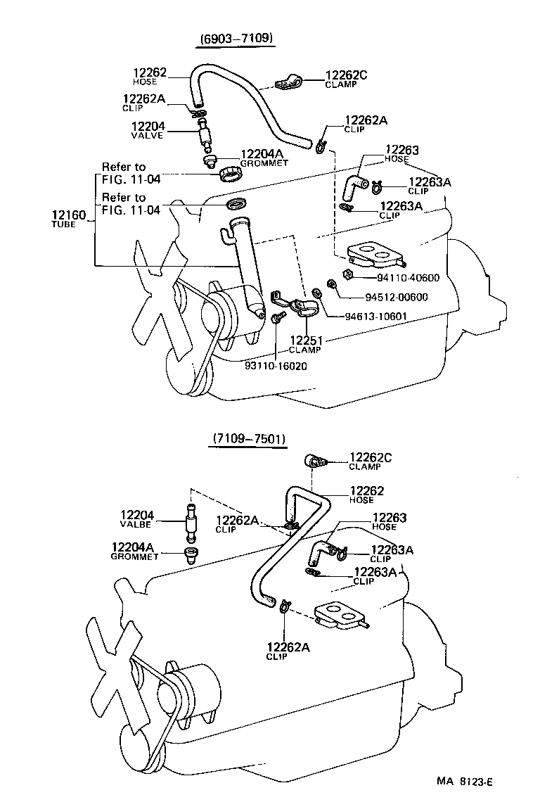  HEAVY DUTY TRUCK |  VENTILATION HOSE