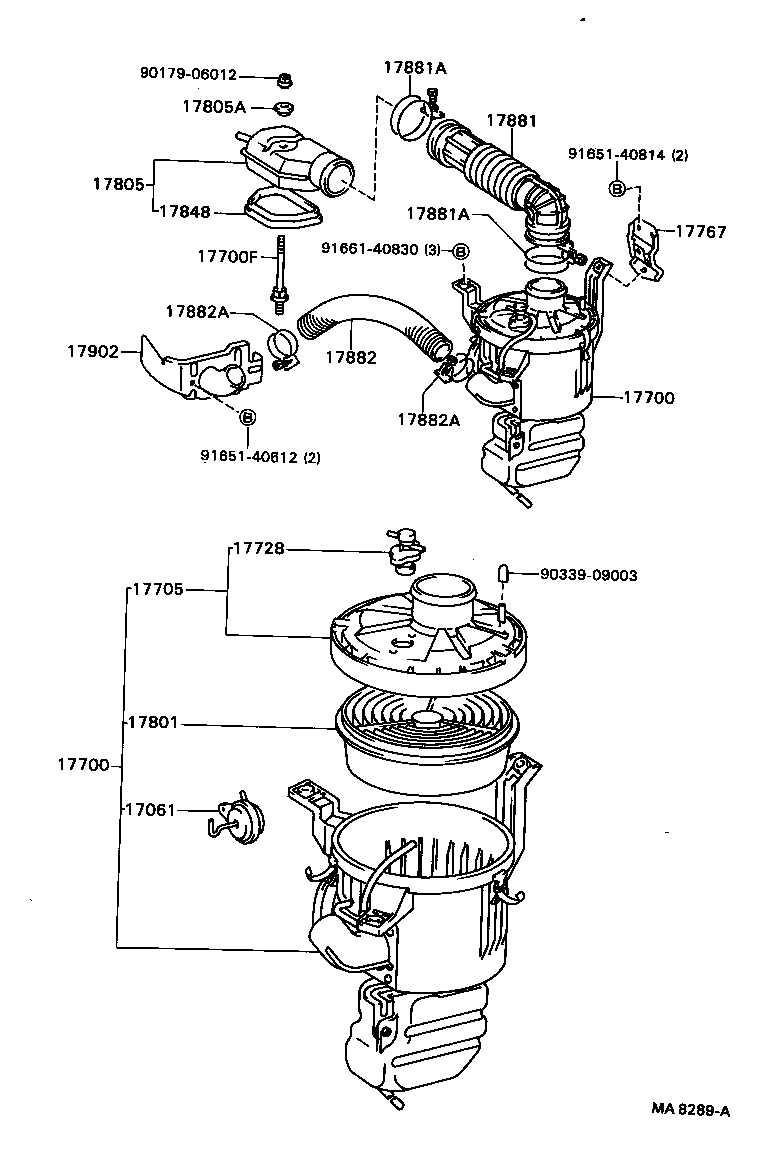  MODEL F |  AIR CLEANER