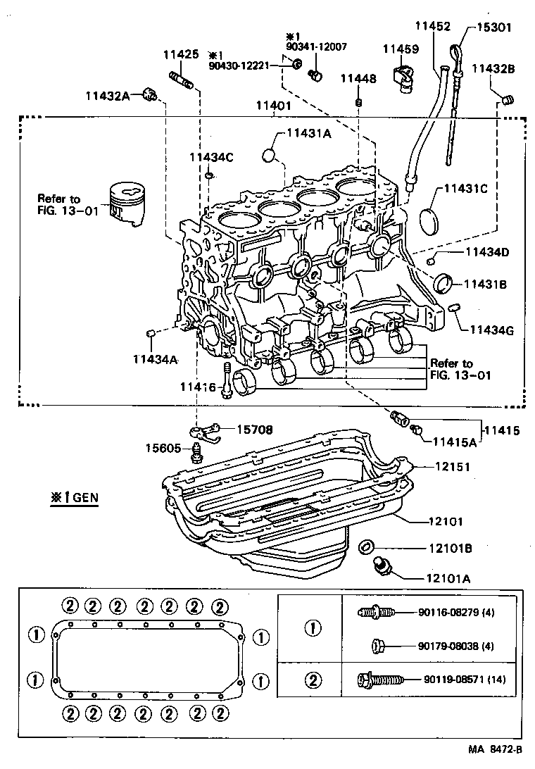  DYNA100 |  CYLINDER BLOCK