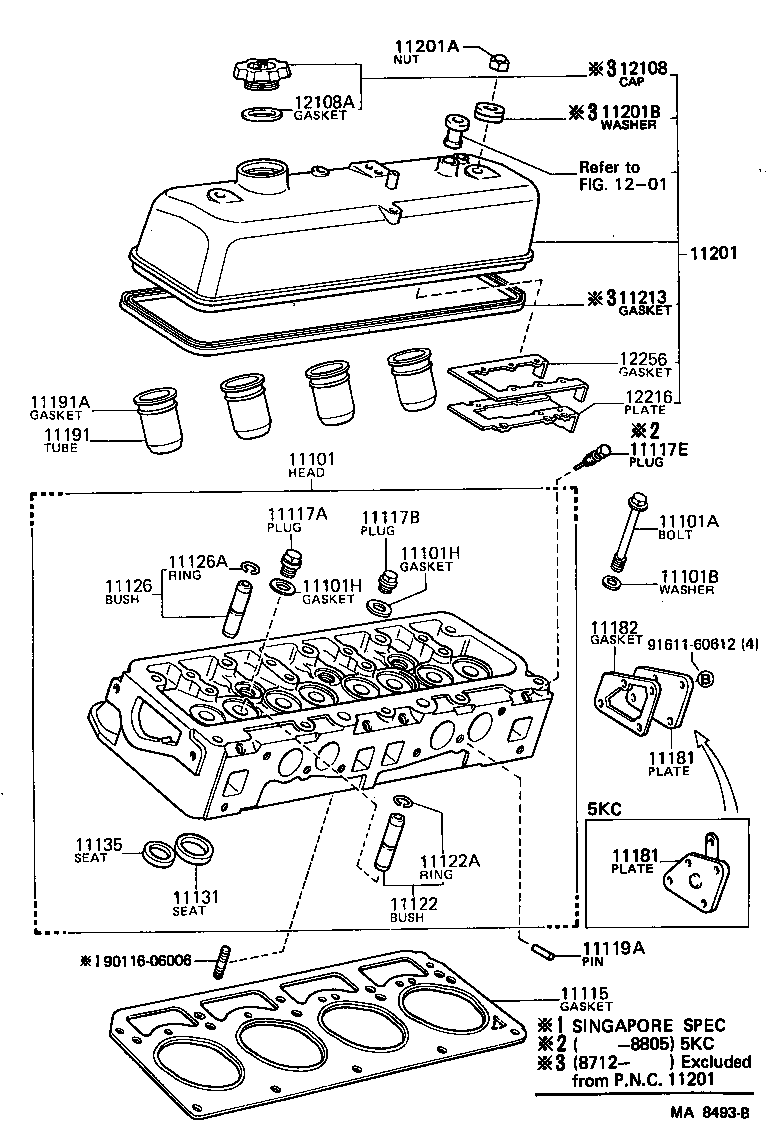  LITEACE |  CYLINDER HEAD