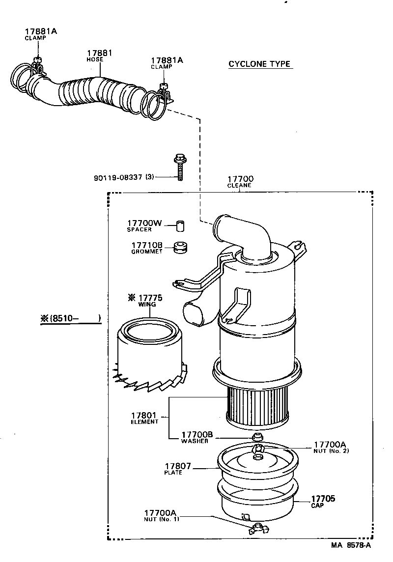  LITEACE |  AIR CLEANER