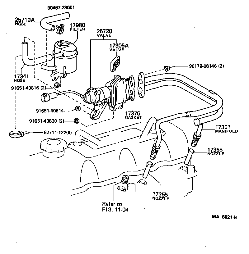 LITEACE | MANIFOLD AIR INJECTION SYSTEM