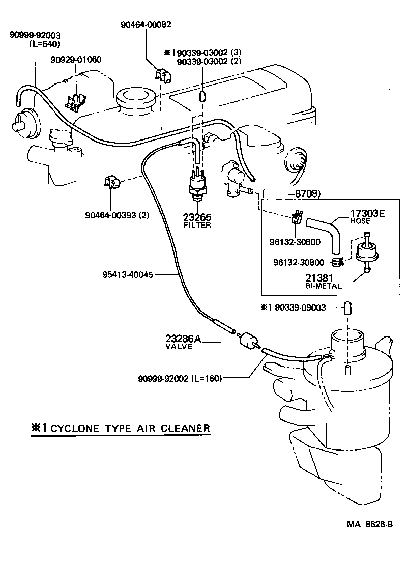  LITEACE |  VACUUM PIPING