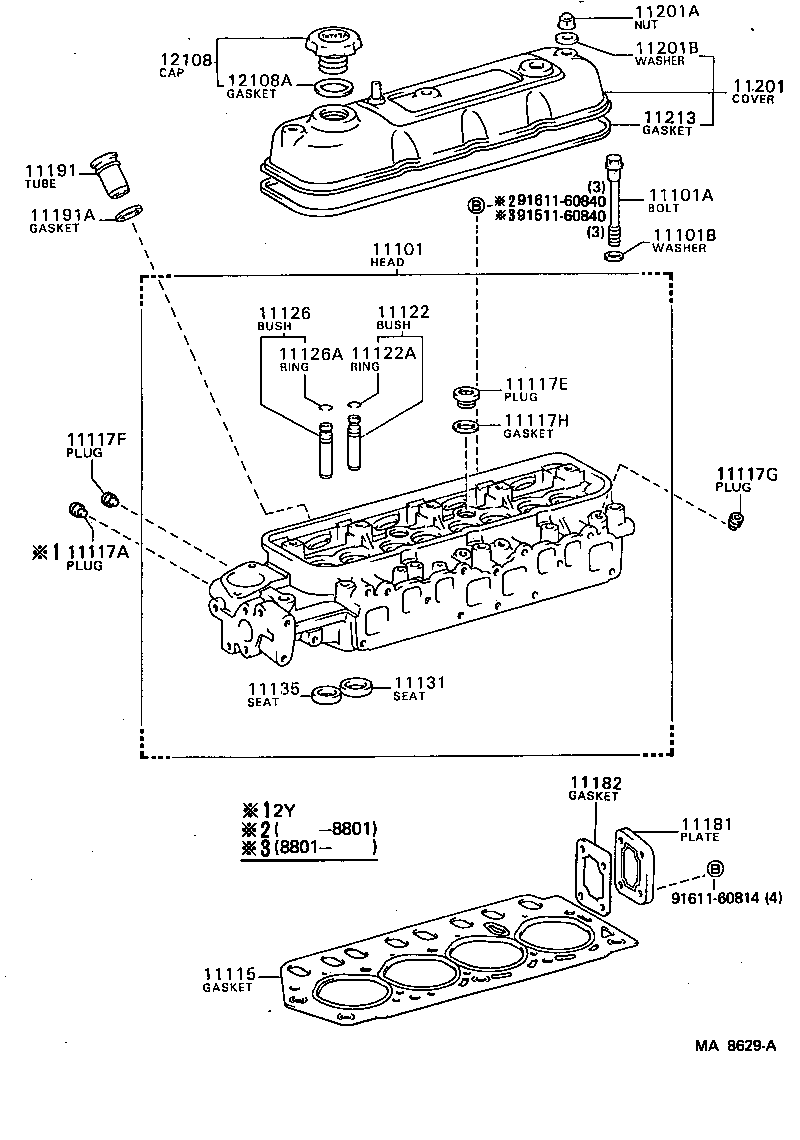  LITEACE |  CYLINDER HEAD