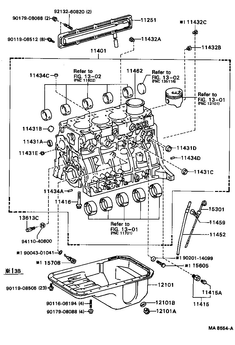  COASTER |  CYLINDER BLOCK