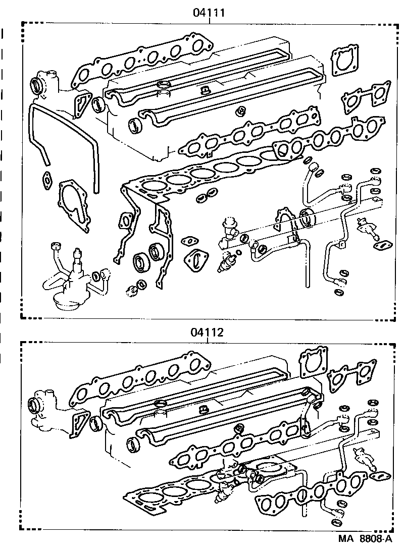  SUPRA |  ENGINE OVERHAUL GASKET KIT