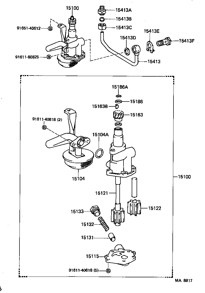  SUPRA |  ENGINE OIL PUMP