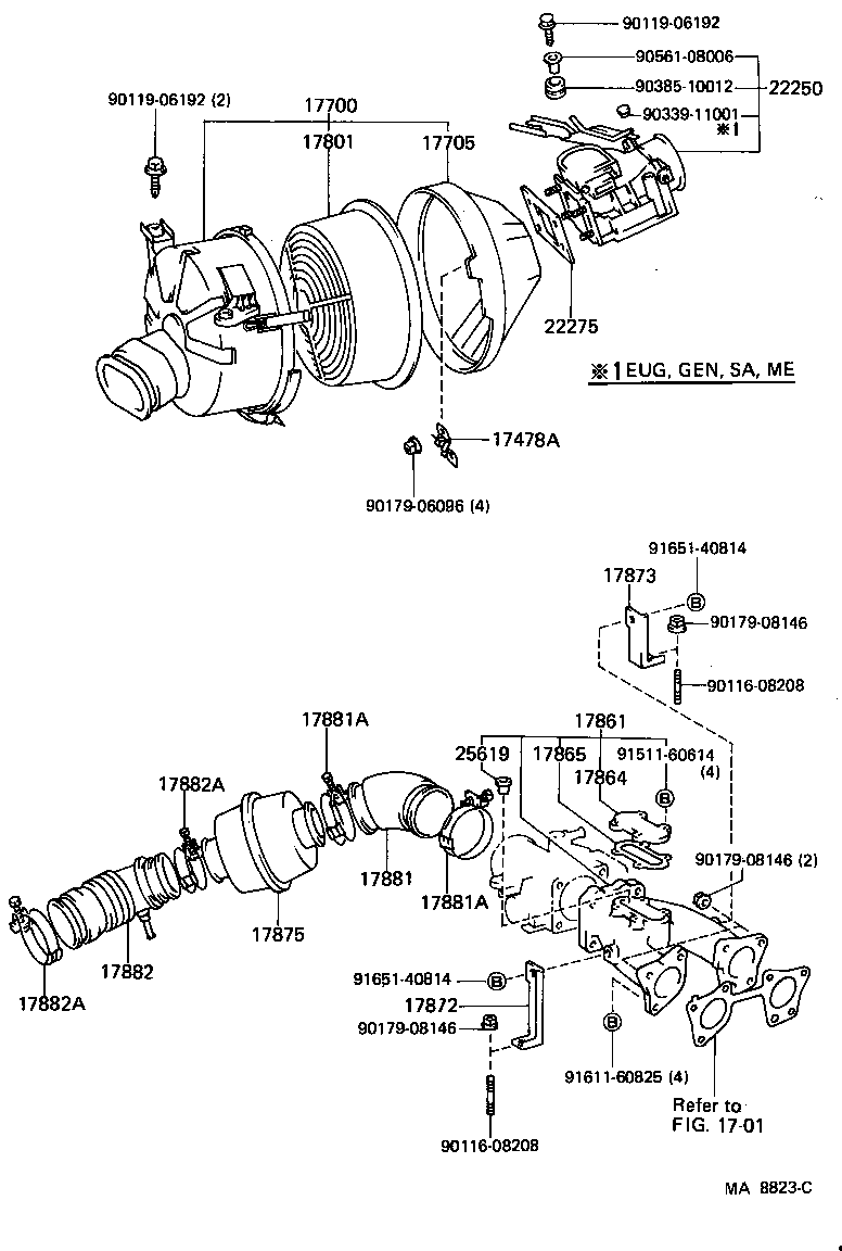  SUPRA |  AIR CLEANER