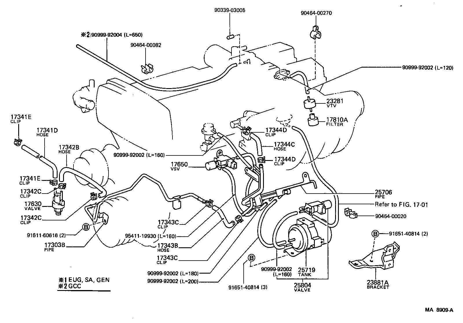  SUPRA |  VACUUM PIPING