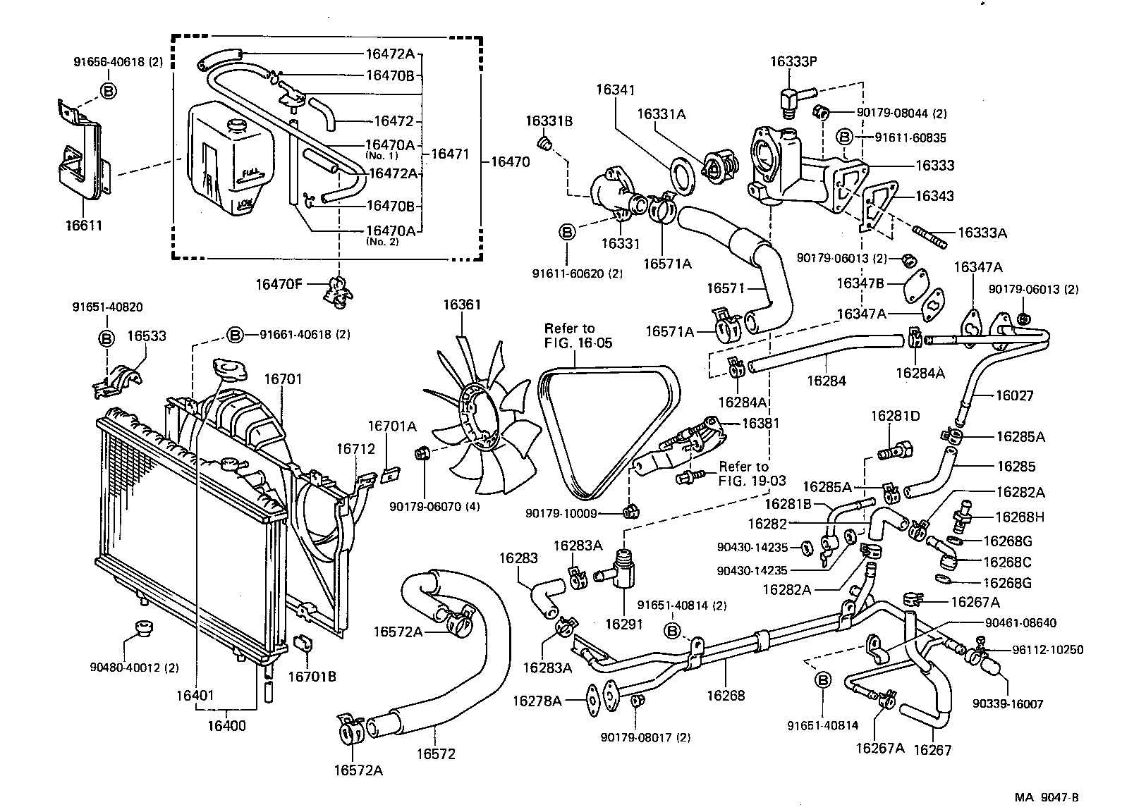  SUPRA |  RADIATOR WATER OUTLET