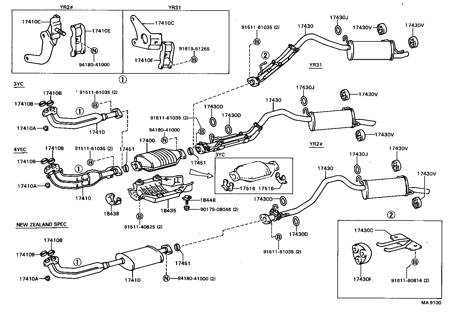  MODEL F |  EXHAUST PIPE