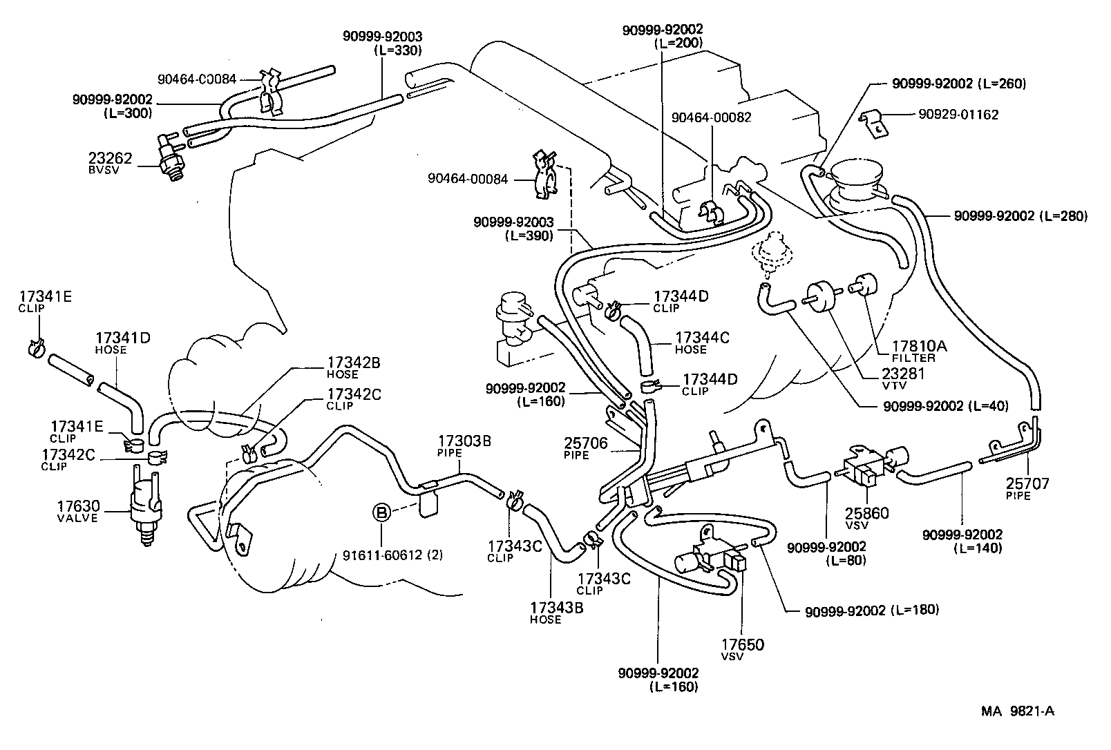  SUPRA |  VACUUM PIPING