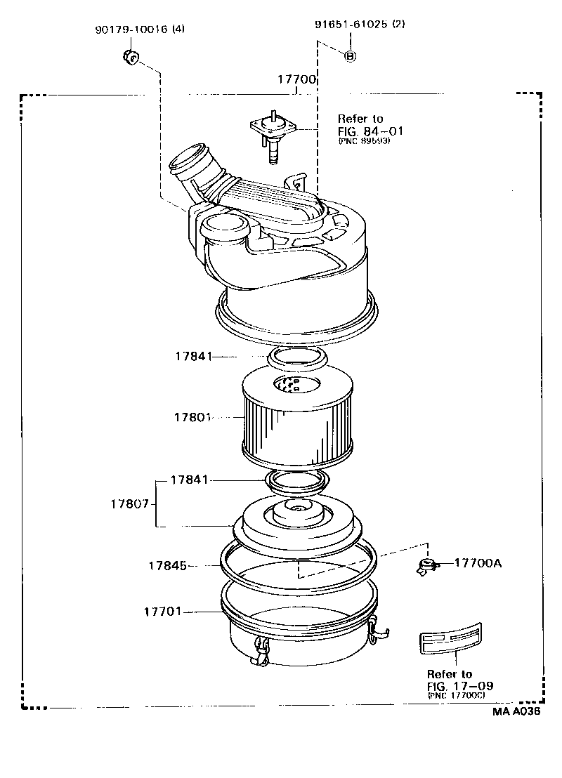  DYNA 200 |  AIR CLEANER