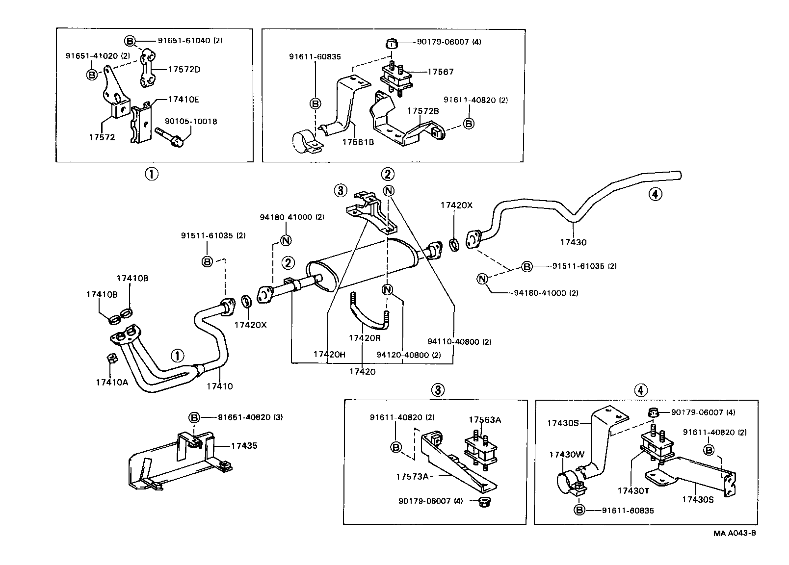  DYNA 200 |  EXHAUST PIPE