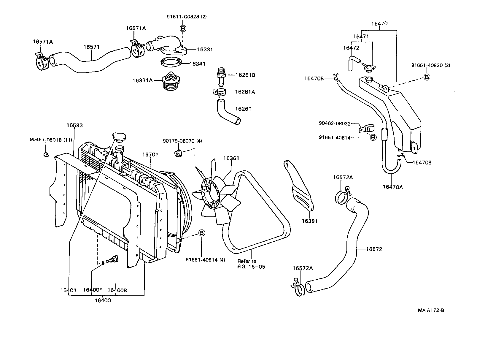  DYNA 200 |  RADIATOR WATER OUTLET