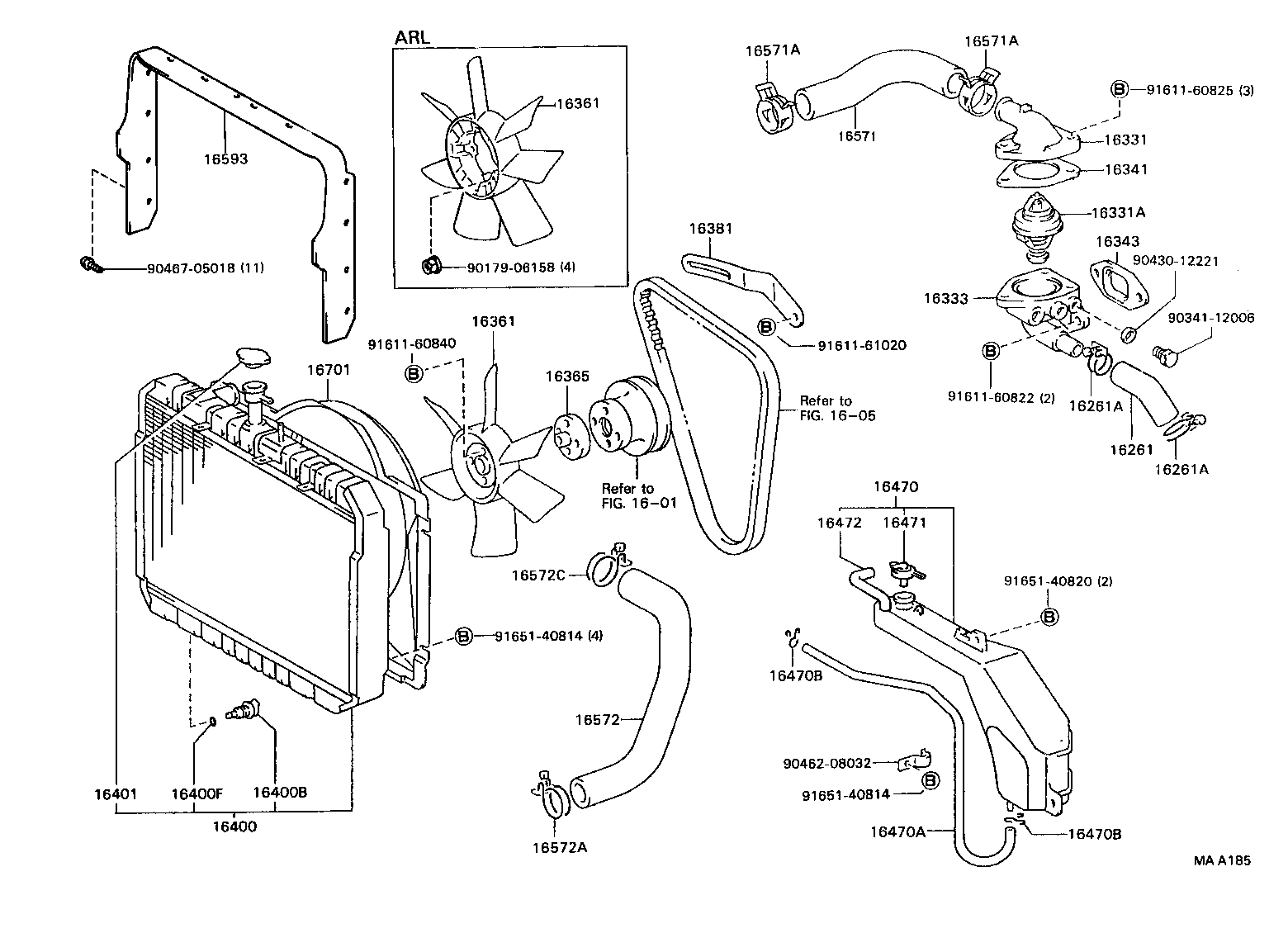  DYNA 200 |  RADIATOR WATER OUTLET