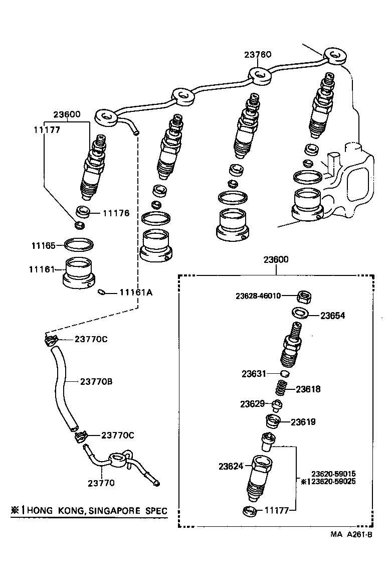  CROWN |  INJECTION NOZZLE