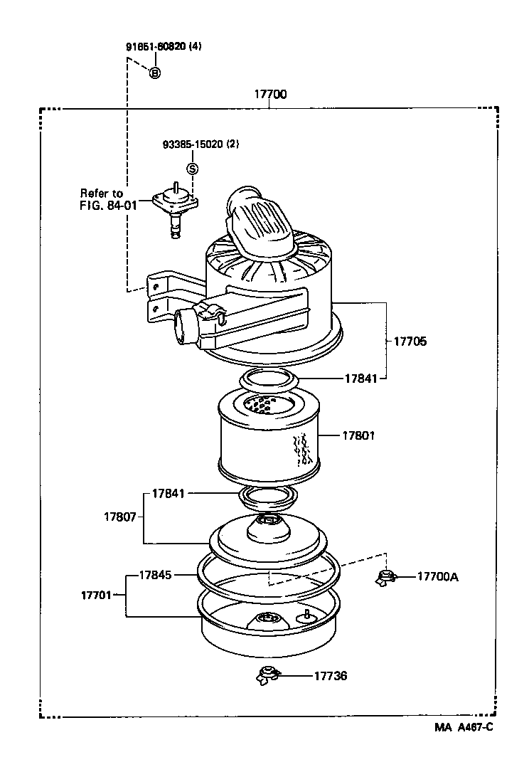  DYNA100 |  AIR CLEANER