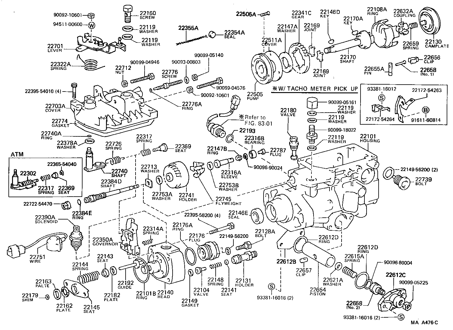  DYNA100 |  INJECTION PUMP BODY
