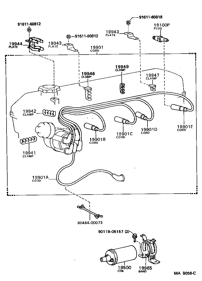  CRESSIDA |  IGNITION COIL SPARK PLUG