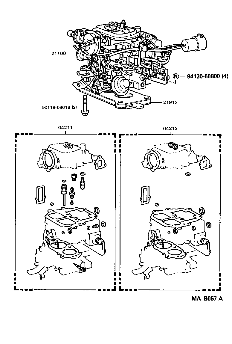  CRESSIDA |  CARBURETOR ASSEMBLY