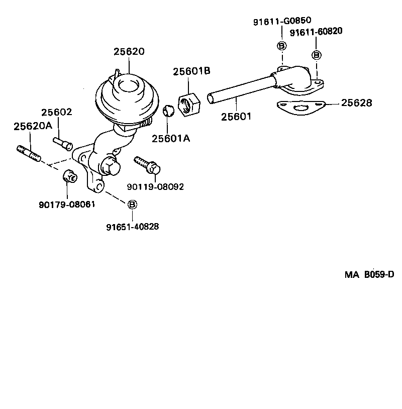  CRESSIDA |  EXHAUST GAS RECIRCULATION SYSTEM