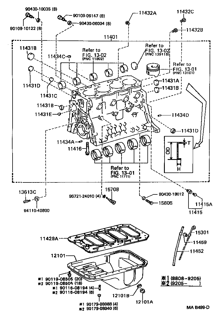  DYNA 200 |  CYLINDER BLOCK