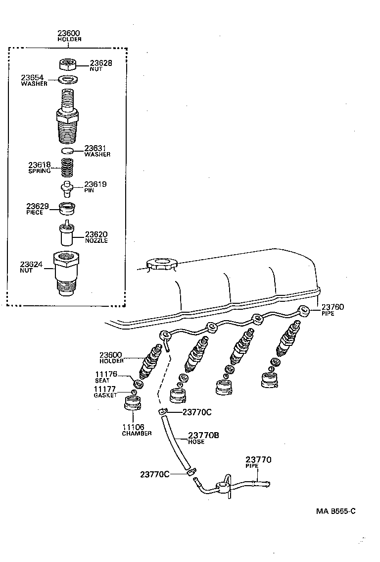  DYNA 200 |  INJECTION NOZZLE