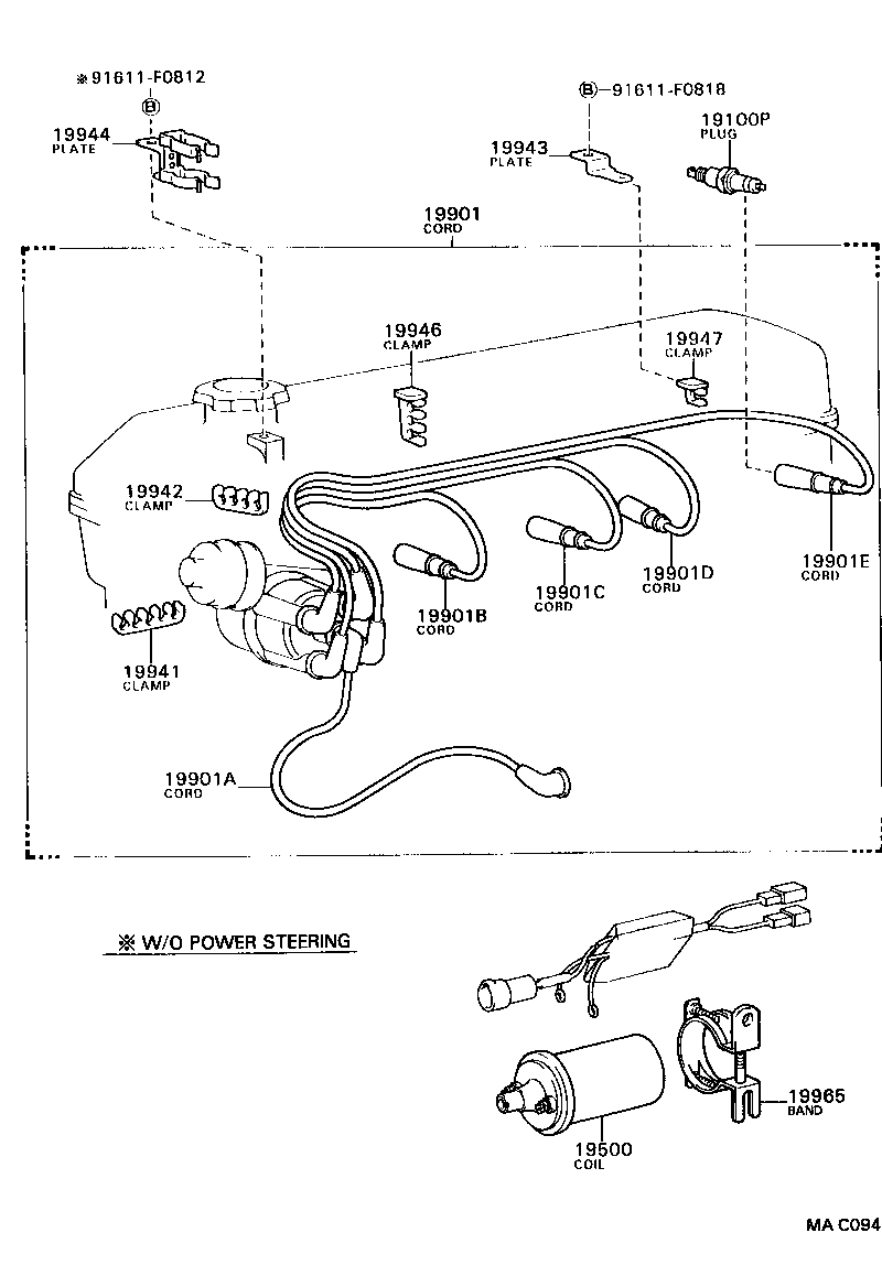  DYNA 200 |  IGNITION COIL SPARK PLUG